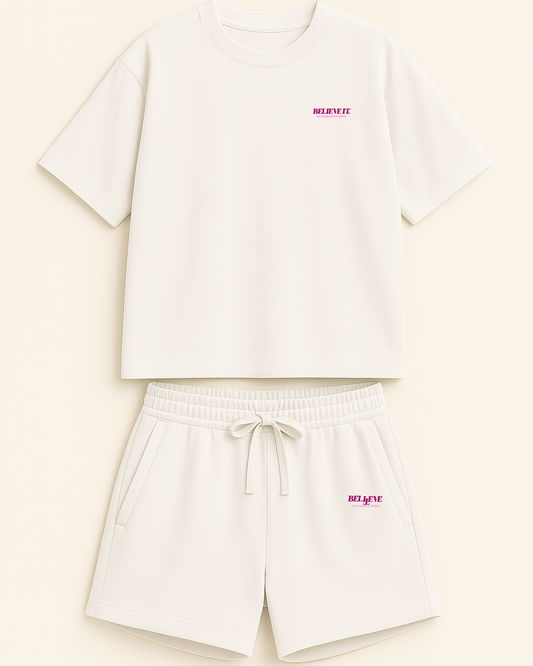 Cotton Summer Set - White