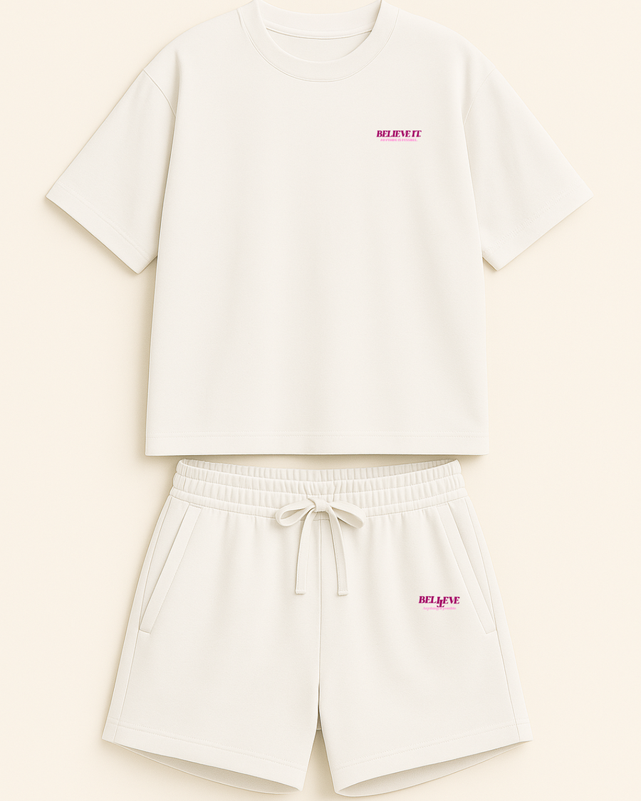 Cotton Summer Set - White